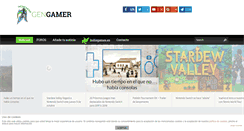 Desktop Screenshot of gengamer.com